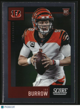 Joe Burrow 2020 Panini Chronicles 2020 Score Update Rookies #441