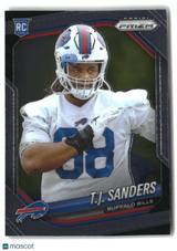 T.J. Sanders 2025 Panini Prizm #338