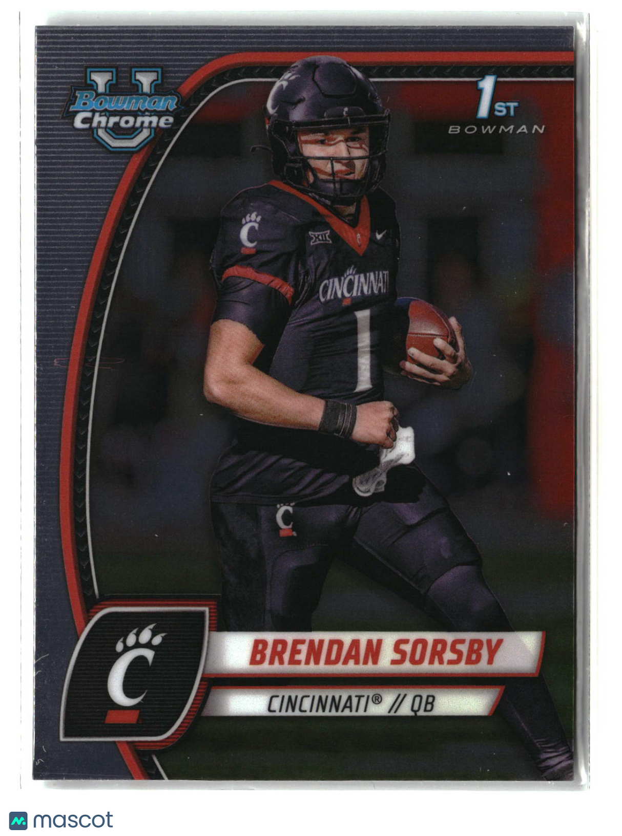 Brendan Sorsby 2024 Bowman University Chrome #26