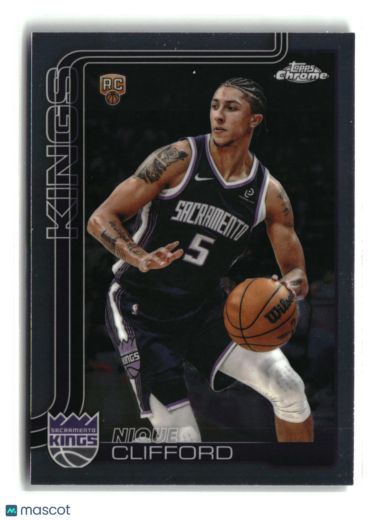 Nique Clifford 2025-26 Topps Chrome Update #174