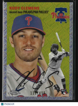 Kody Clemens 2023 Topps Chrome Platinum Anniversary Topps Refractors #41 #/499