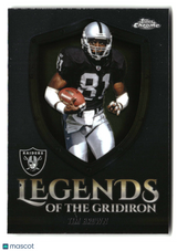 Tim Brown 2025 Topps Chrome Legends of the Gridiron #LOG-22