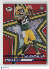 Matthew Golden 2025 Panini Rookies & Stars Red and Blue #158