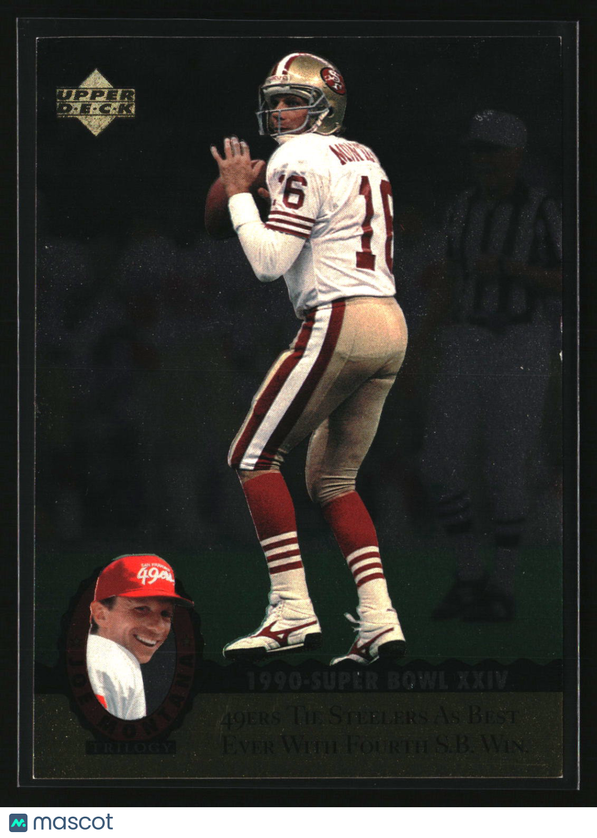Joe Montana 1995 Upper Deck Joe Montana Trilogy #MT13