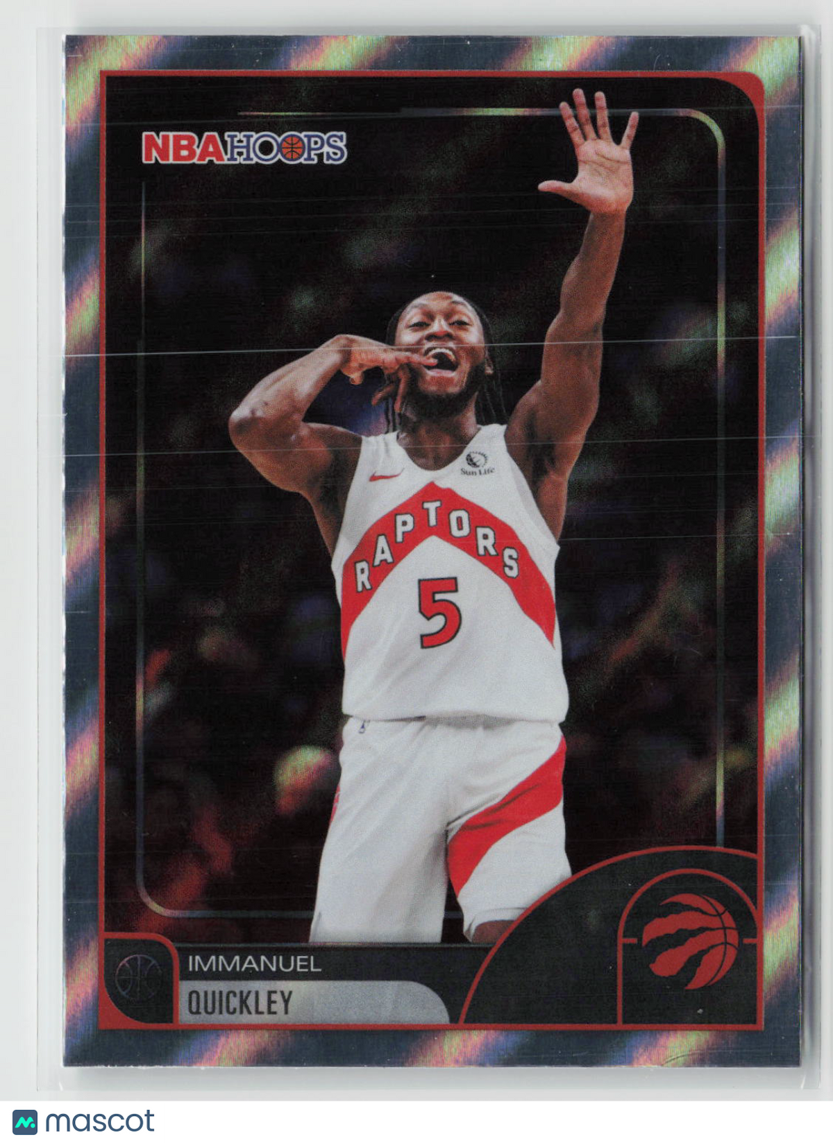 Immanuel Quickley 2025-26 Hoops Rainbow #166