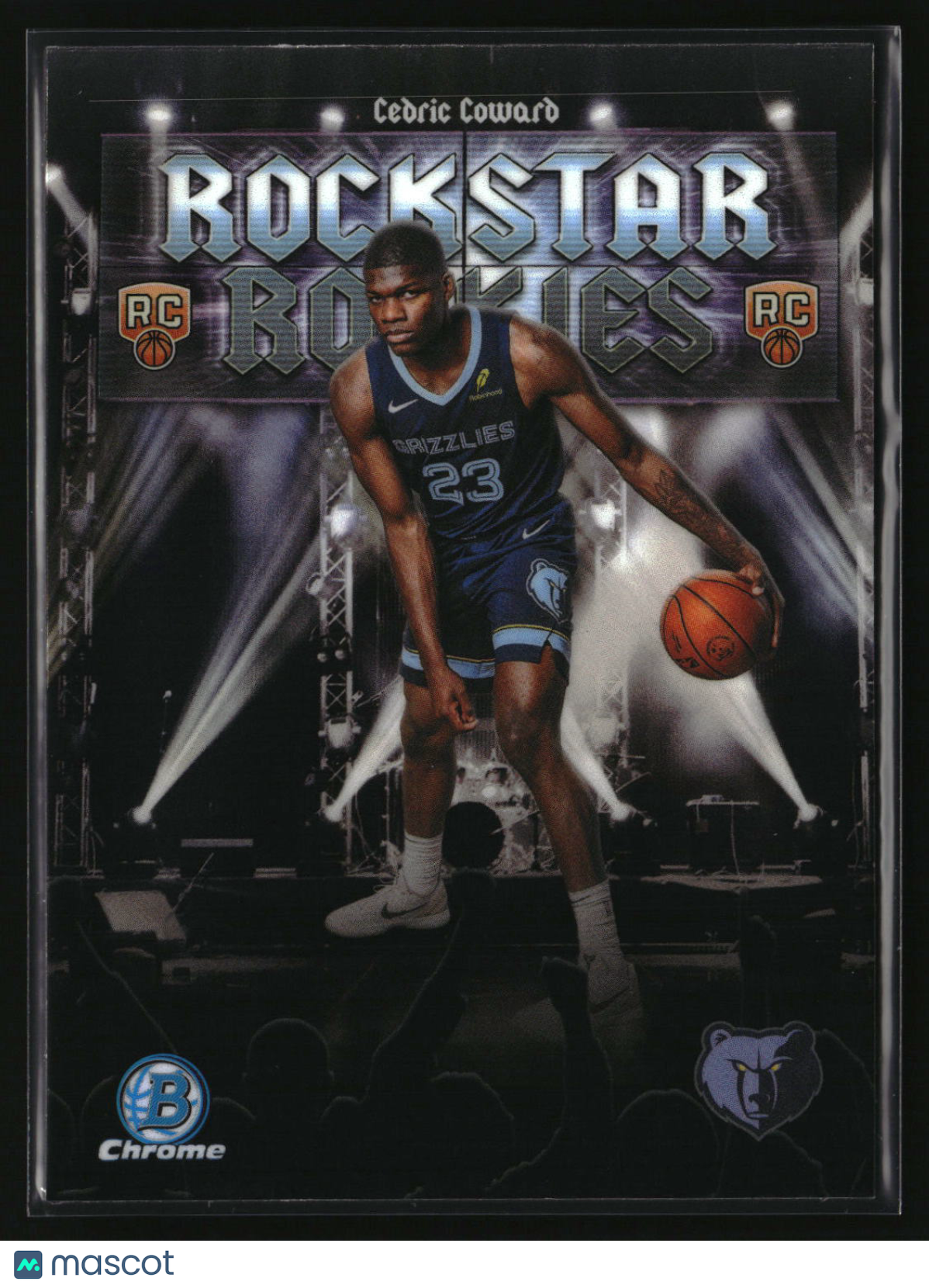 Cedric Coward 2025-26 Bowman Rockstar Rookies #RR-11