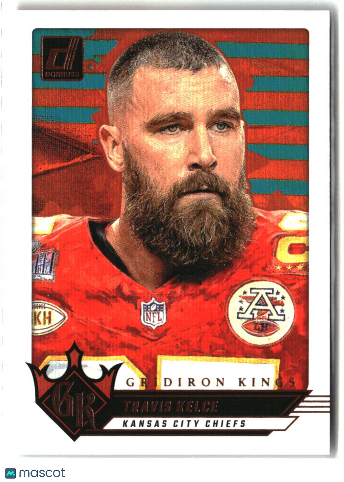 Travis Kelce 2024 Donruss Gridiron Kings #1