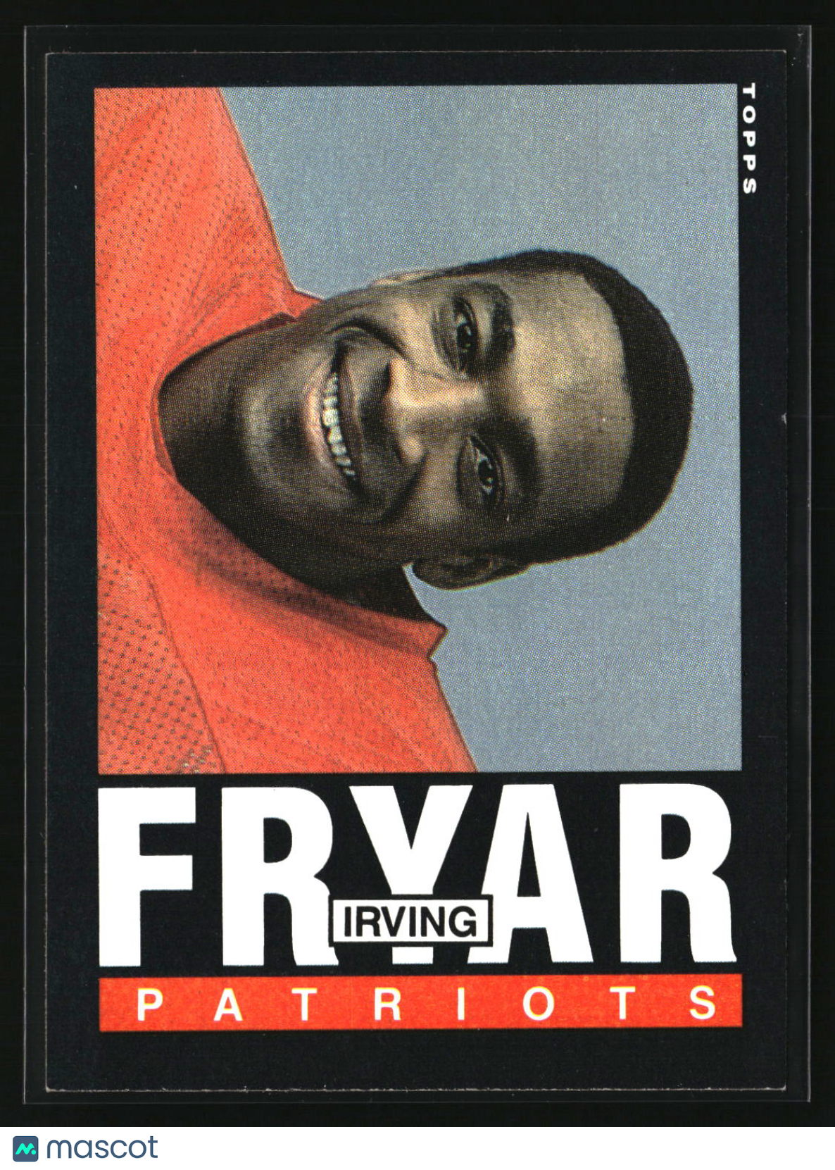 Irving Fryar 1985 Topps #325