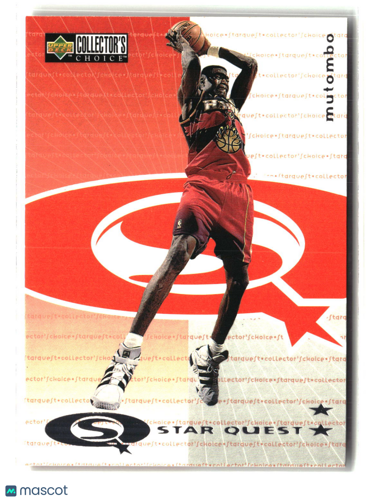 Dikembe Mutombo 1997-98 Collector's Choice StarQuest #SQ56