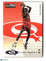 Dikembe Mutombo 1997-98 Collector's Choice StarQuest #SQ56