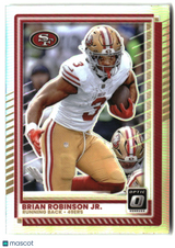 Brian Robinson Jr. 2025 Donruss Optic Holo #25