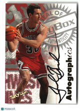 Jud Buechler 1997-98 SkyBox Premium Autographics #NNO