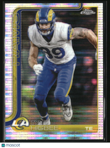Tyler Higbee 2025 Topps Chrome Pulsar Refractor #172