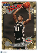 Tim Duncan 1997-98 Ultra All-Rookie #1 AR