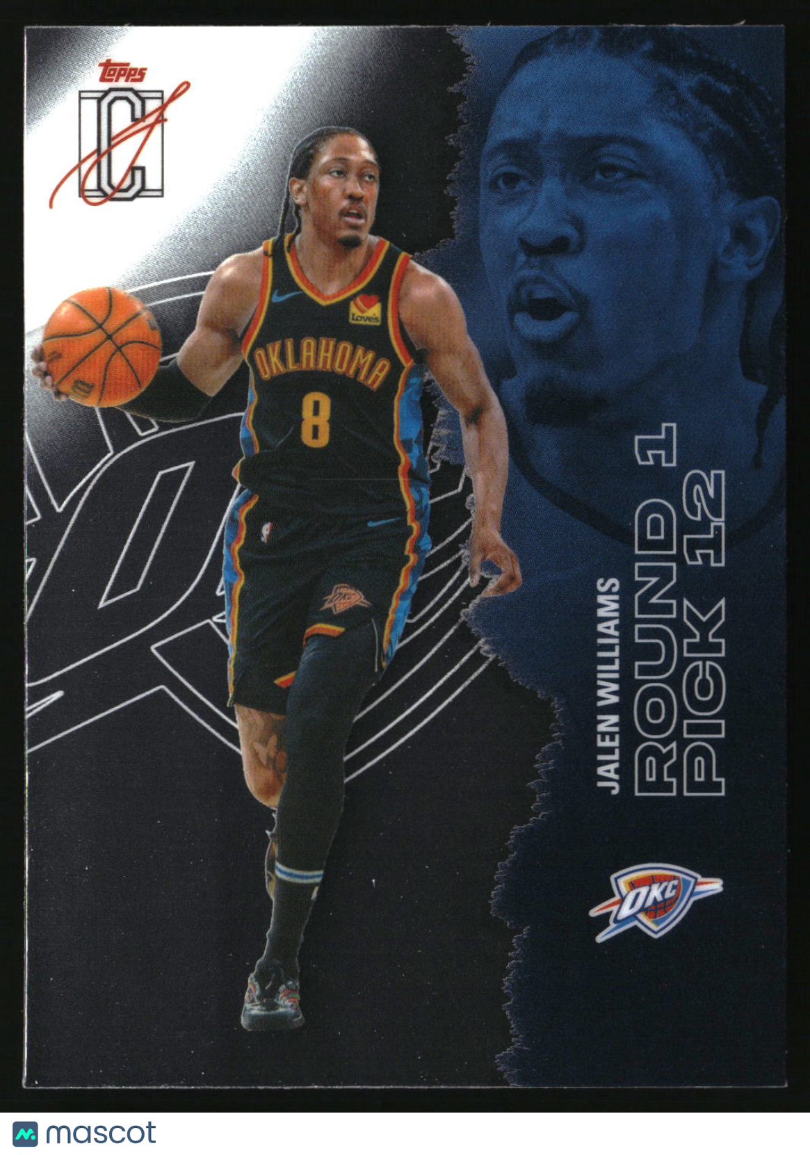 Jalen Williams 2025-26 Topps Signature Class Chrome #87