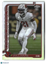Garrett Williams 2025 Topps Chrome Refractor #6