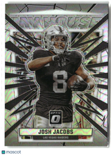 Josh Jacobs 2023 Clearly Donruss My House #8