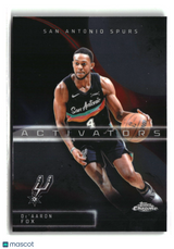 De’Aaron Fox 2025-26 Topps Chrome Update Activators #AC-15