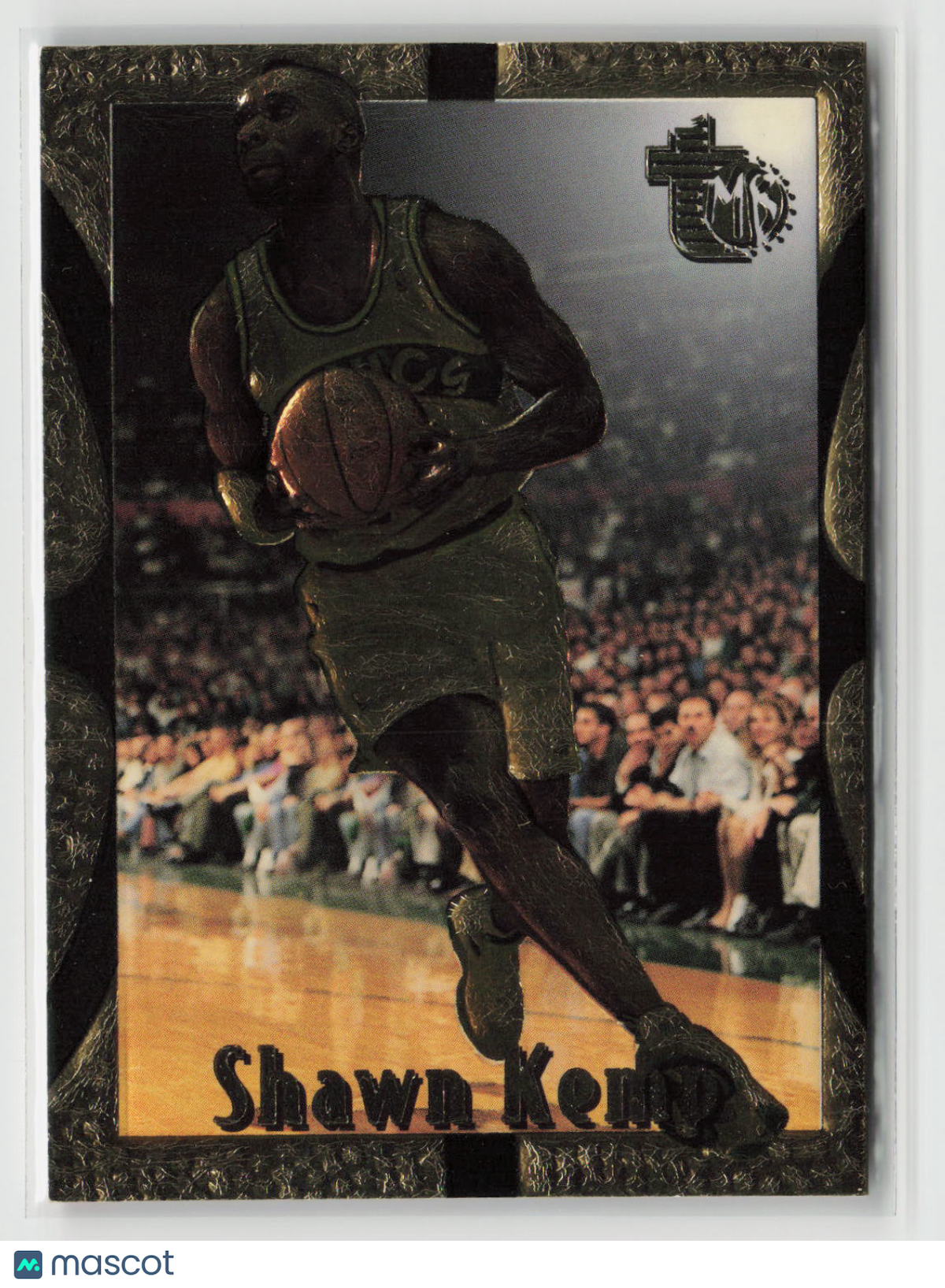 Shawn Kemp 1994-95 Topps Embossed Golden Idols #91