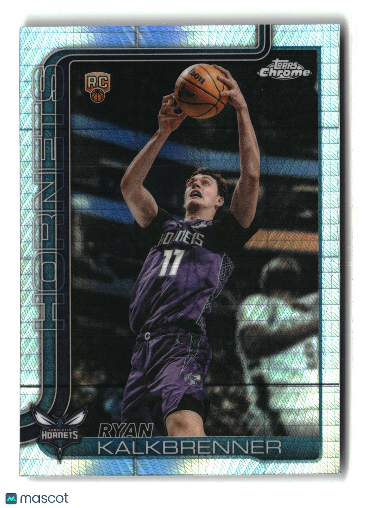 Ryan Kalkbrenner 2025-26 Topps Chrome Update Prism Refractor #184