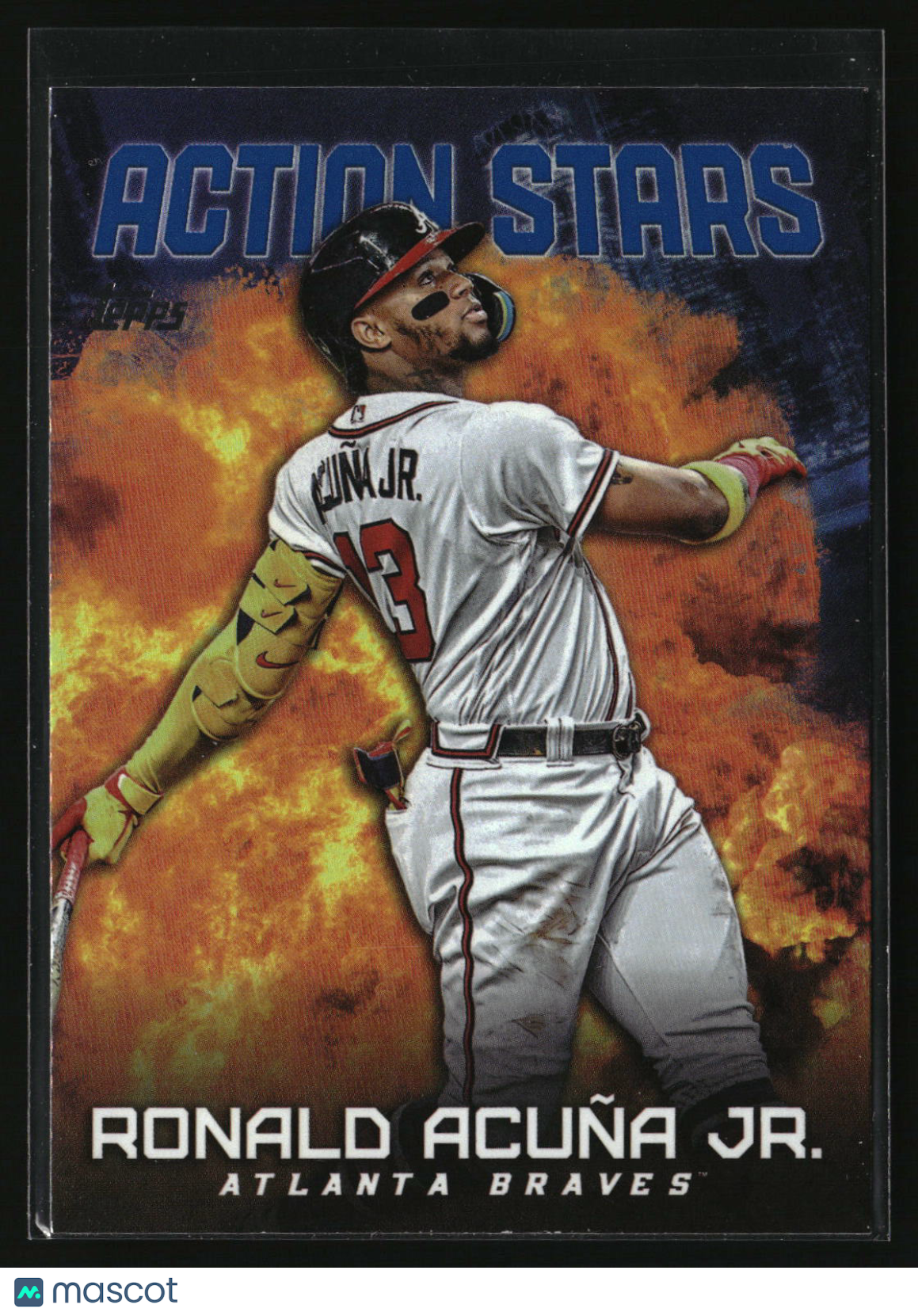 Ronald Acu�a Jr. 2023 Topps Update Action Stars Blue #AS-5