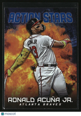 Ronald Acu�a Jr. 2023 Topps Update Action Stars Blue #AS-5