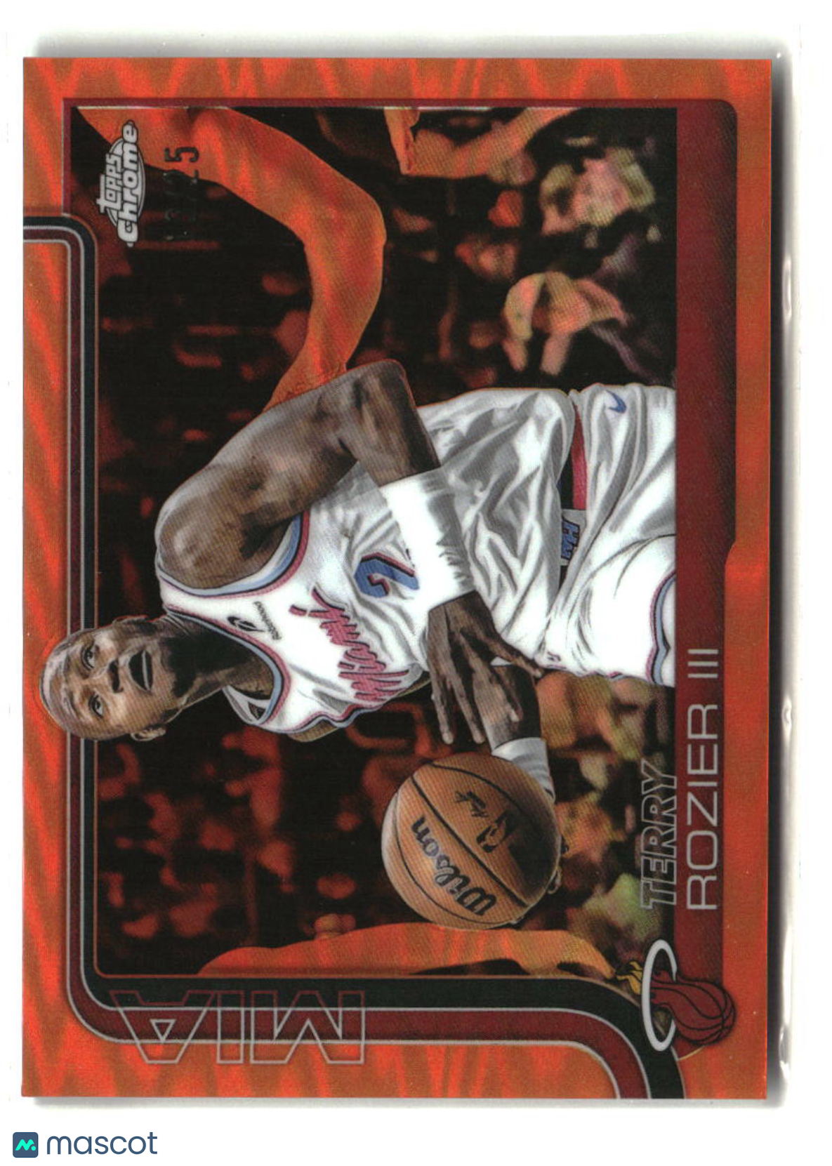 Terry Rozier III 2025-26 Topps Chrome Orange Refractor #112 #/25