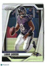 Lamar Jackson 2024 Panini Prizm Silver #19