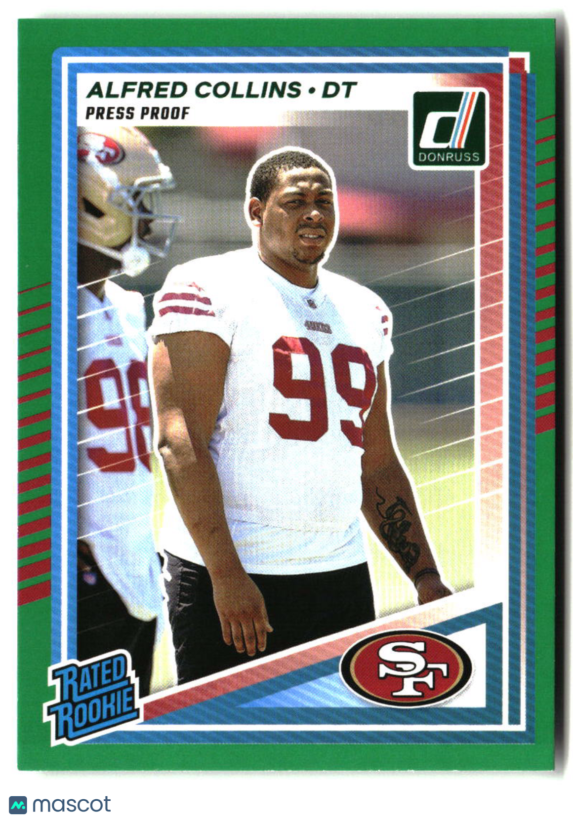 Alfred Collins 2025 Donruss Press Proofs Green #355