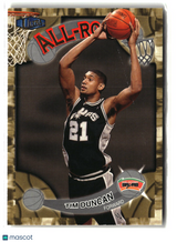 Tim Duncan 1997-98 Ultra All-Rookie #1 AR