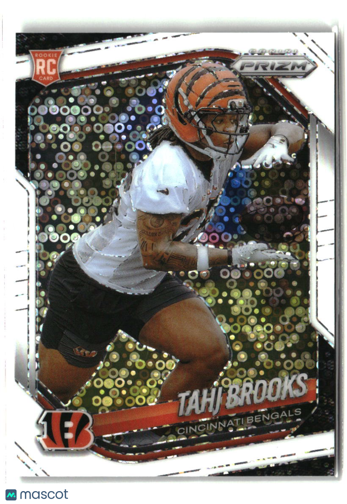 Tahj Brooks 2025 Panini Prizm White Disco #335