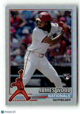 James Wood 2025 Topps Heritage 1976 Redefined Holographic #76R-11