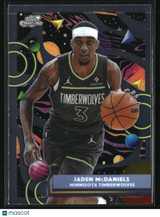 Jaden McDaniels 2025-26 Topps Chrome Cosmic #4