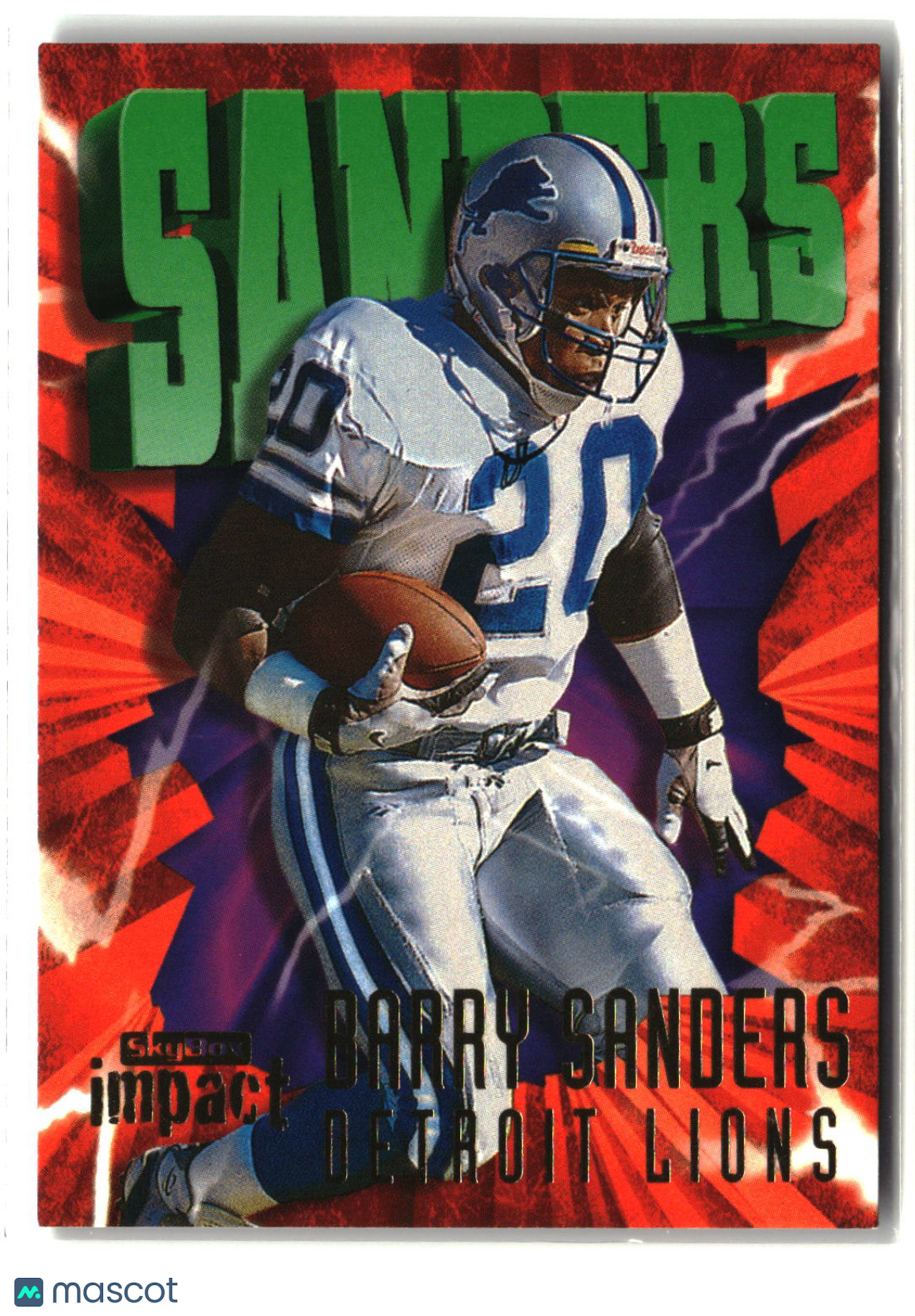 Barry Sanders 1997 SkyBox Impact #20