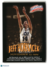 Jeff Hornacek 1997-98 Fleer Million Dollar Moments #36