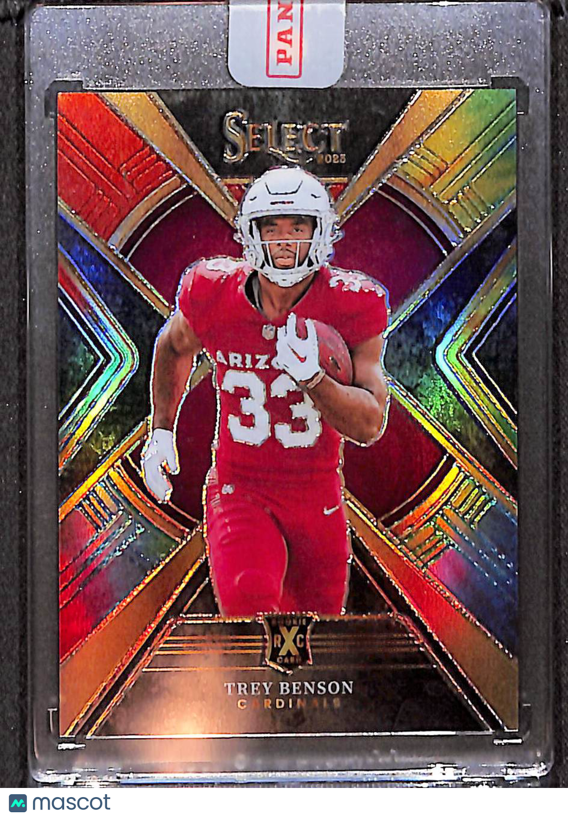Trey Benson 2023 Panini Select Tie-Dye Prizms #508 #/25