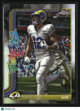 Puka Nacua 2025 Topps Chrome Future Stars Refractor #FS-23