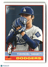 Yoshinobu Yamamoto 2025 Topps Heritage #172c