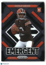 Shedeur Sanders 2025 Panini Prizm Emergent #17