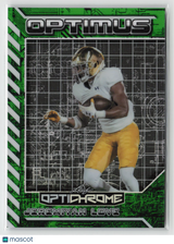 Jeremiyah Love 2025 Leaf Optichrome Optimus Prismatic Green #OB-28 #/1