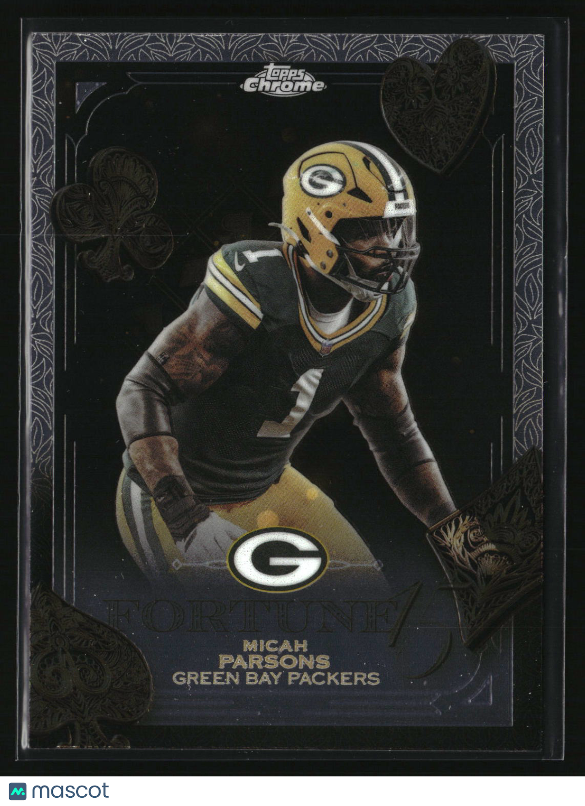 Micah Parsons 2025 Topps Chrome Fortune 15 #F15-11