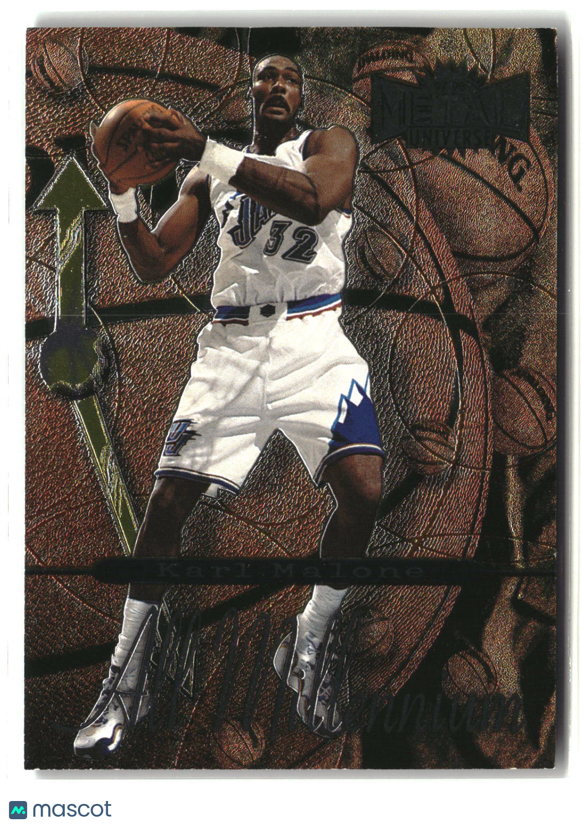 Karl Malone 1997-98 Metal Universe Championship All Millenium #3AM