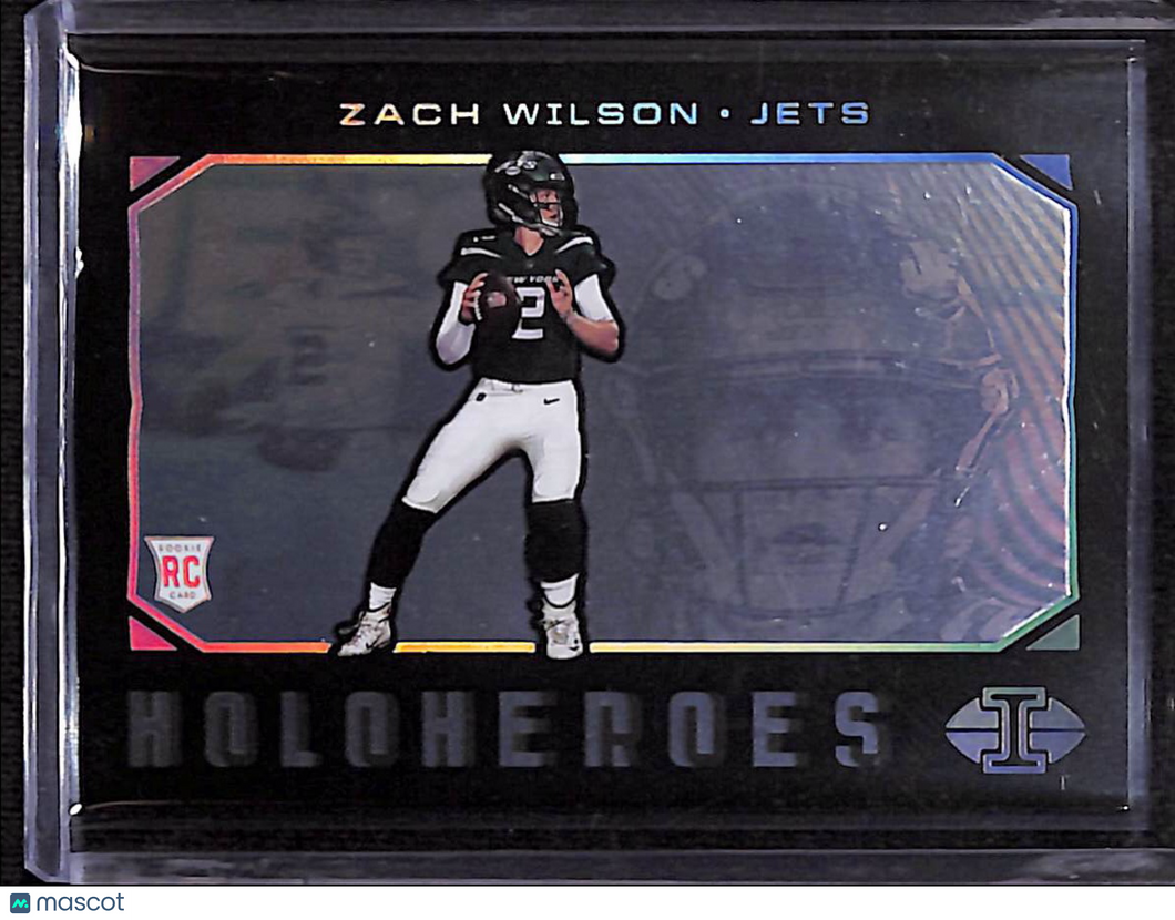 Zach Wilson 2021 Panini Illusions HoloHeroes #HHZW-5