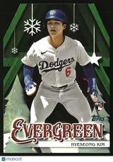 Hyeseong Kim 2025 Topps Holiday Evergreen #E-2