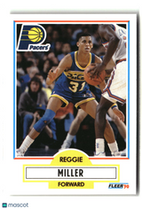 Reggie Miller 1990-91 Fleer #78