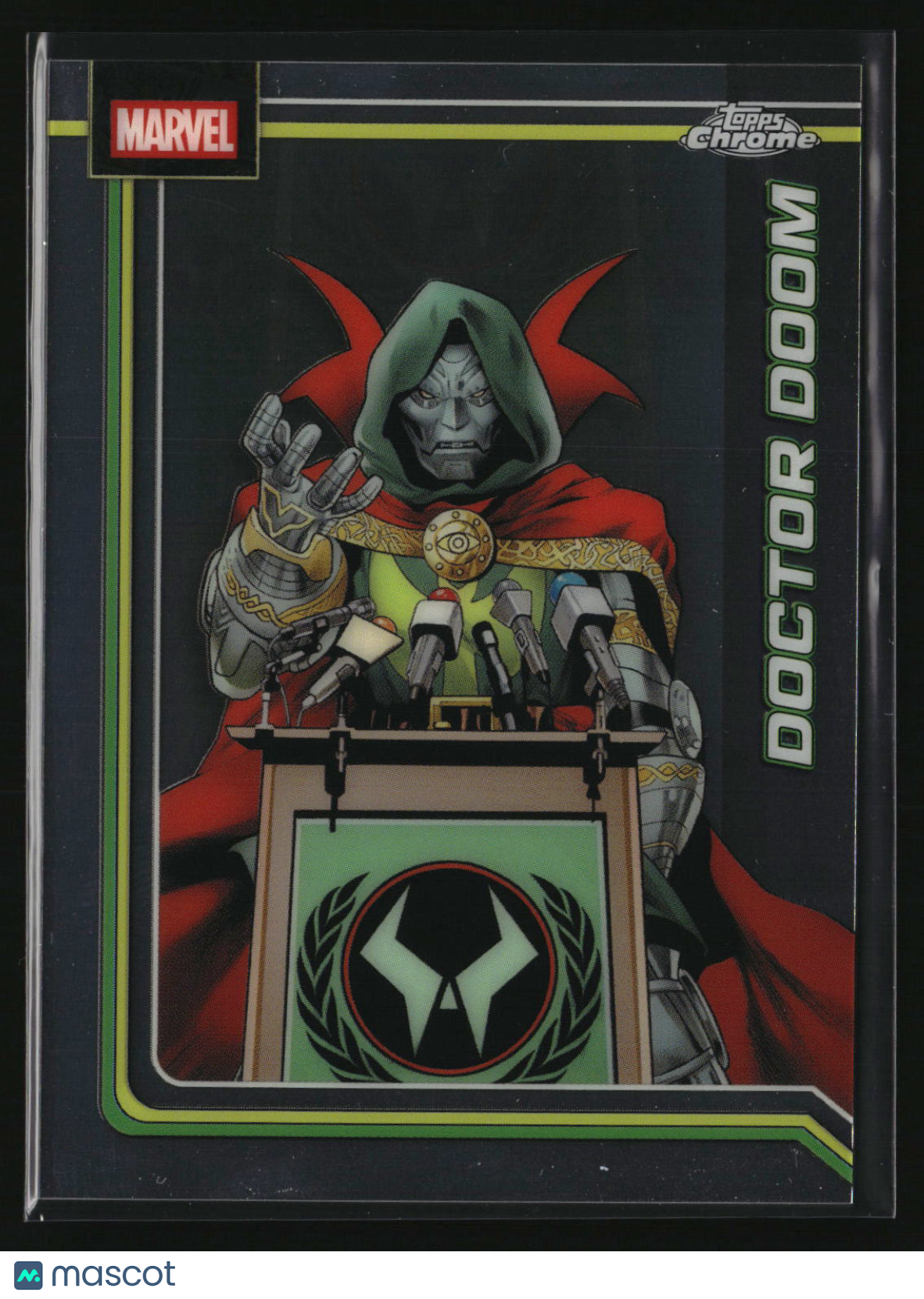 Doctor Doom 2026 Topps Chrome Marvel Comics #28