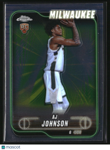 AJ Johnson 2024-25 Topps Chrome #145