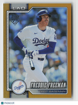 Freddie Freeman 2026 Topps Gold Holo Foil #700