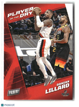 Damian Lillard 2021-22 Panini NBA Player of the Day #42