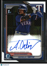 Abimelec Ortiz 2024 Bowman Chrome Prospect Autographs #CPA-AO